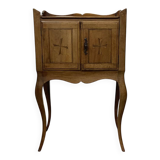 Louis XV walnut bedside table from the early 20th century