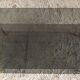 Coffee table in gilded metal and smoked glass – 60s