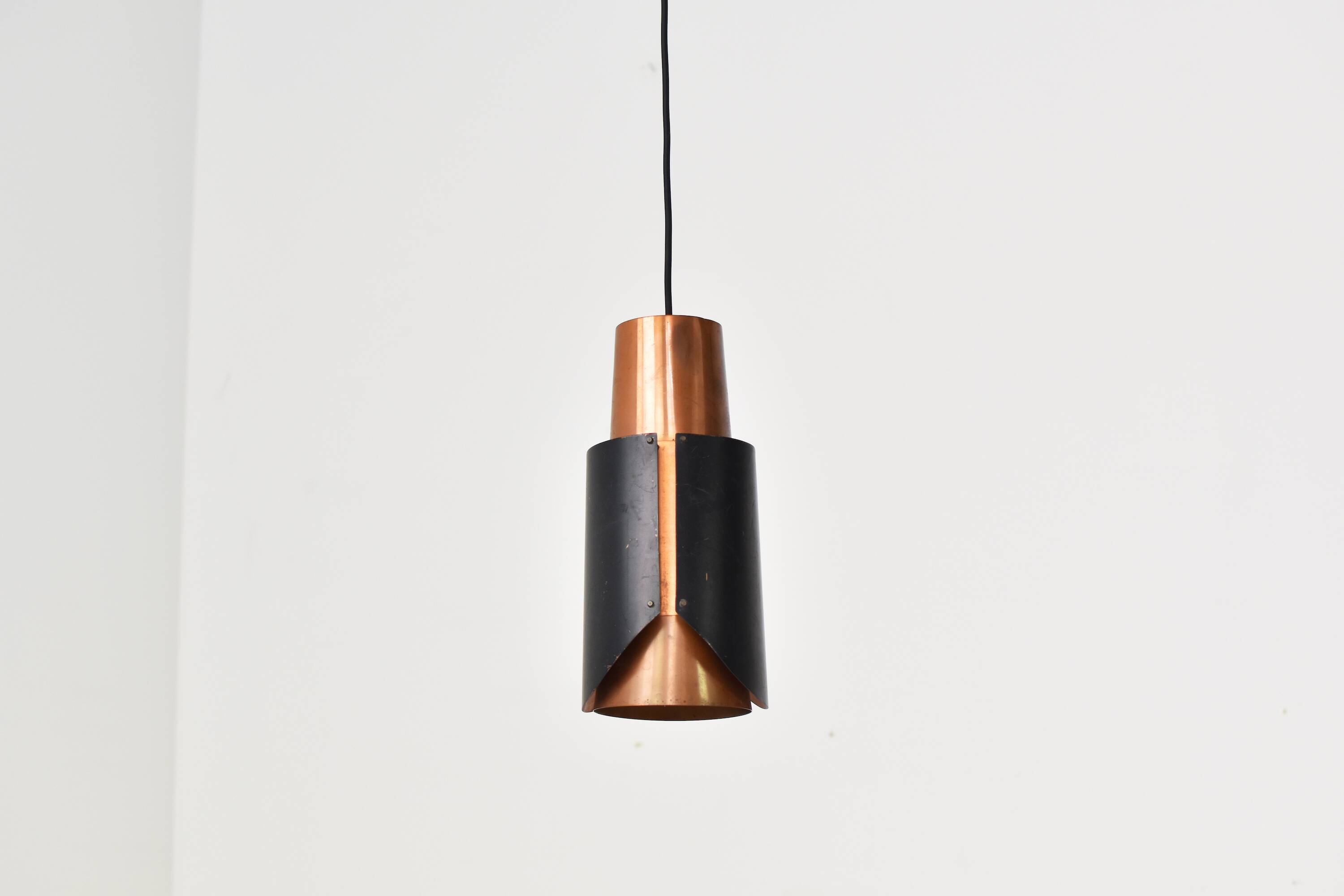 ‘Østerport’ pendant by Bent Karlby for Lyfa, Denmark 1960’s.
