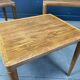 H.W. Klein. Bramin, three set tables/side tables, oak, 1960s, Denmark