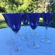 Cobalt glasses Saint Louis