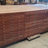 60-drawer shop cabinet - 1950s