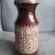 Large ceramic vase Germany with floral decoration