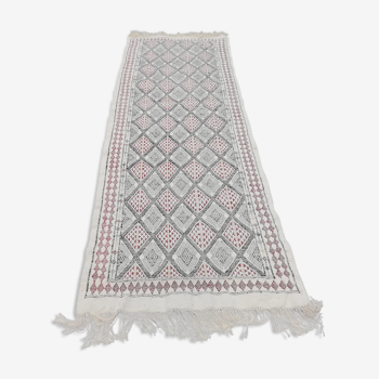 Hallway carpet berber 286x90 cm