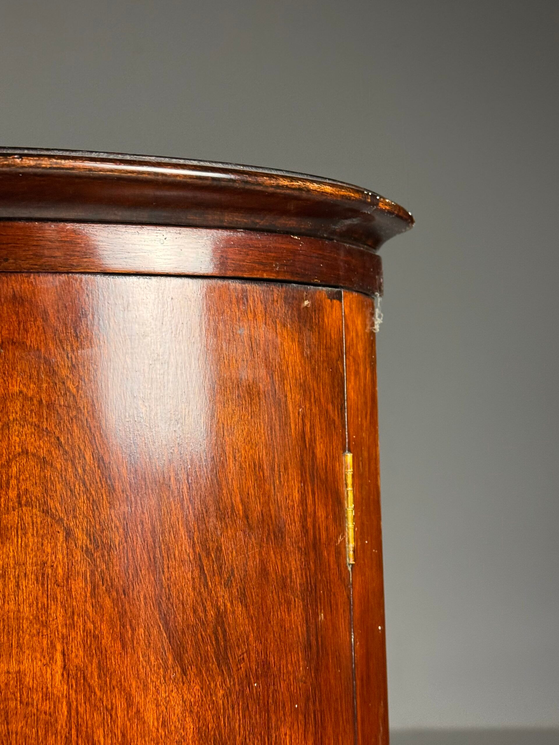 Mahogany wall cabinet 19th century
