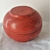 Old Asian lacquer box