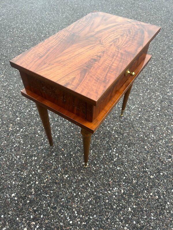 Paire de tables de chevets 1950