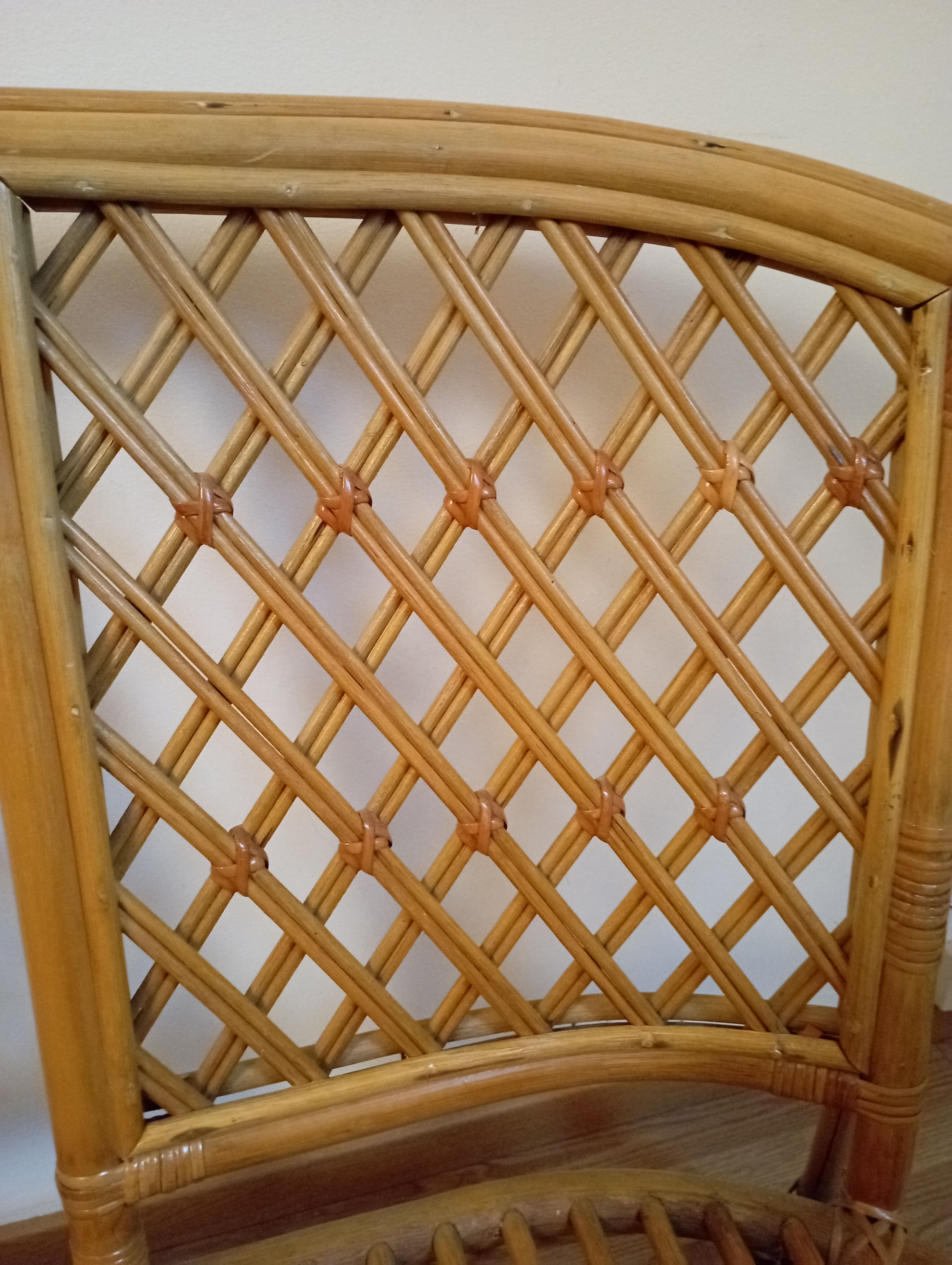 Wicker & rattan sofa