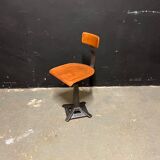 Industrial chair singer pietement eiffel adjustable