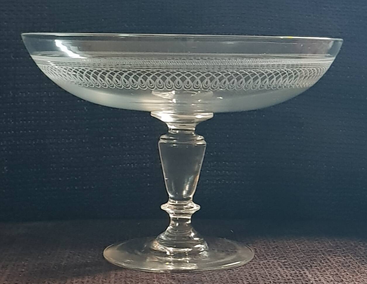 large crystal bowl