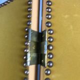 4-leaf ochre velvet screen