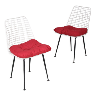 1960s Wire metal chairs by Flamingo, Netherlands