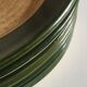 Set de 8 assiettes plates en grès 1970 St Clément bois de rondin de ferme