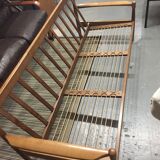 Reupholstered scandinavian sofa