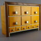 Cabinet loom shelf with drawer layette style