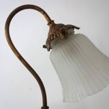 Art Deco brass cherub or angel lamp