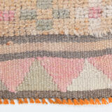 3x12 vintage oriental runner rug, 86x351cm