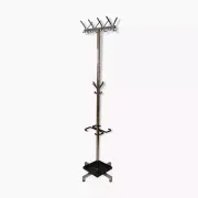 All-metal coat rack from the 50s/60s