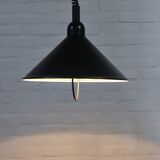 Black vintage pendant lamp from Denmark