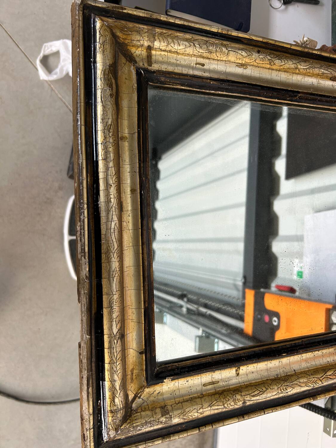 Antique mirror