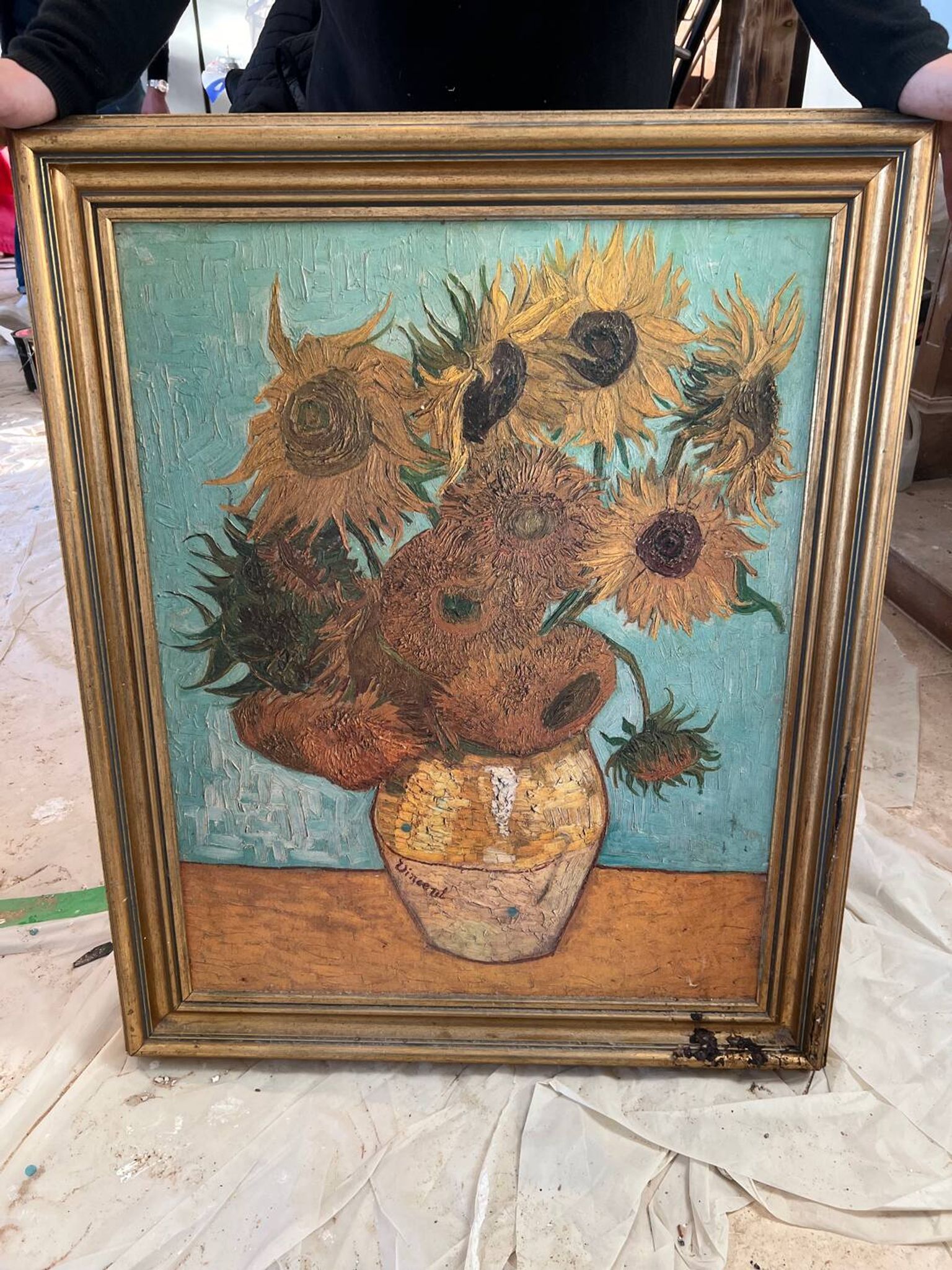 Reproduction of Sunflowers by Van Gogh, Artagraph éditions