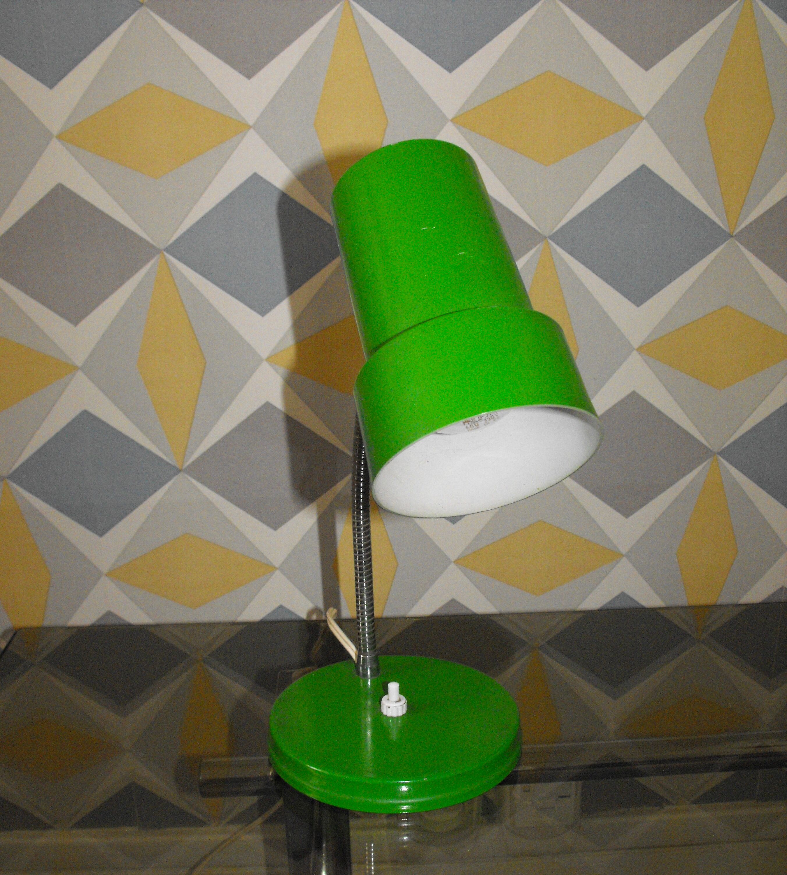 Desk lamp, green apple 70