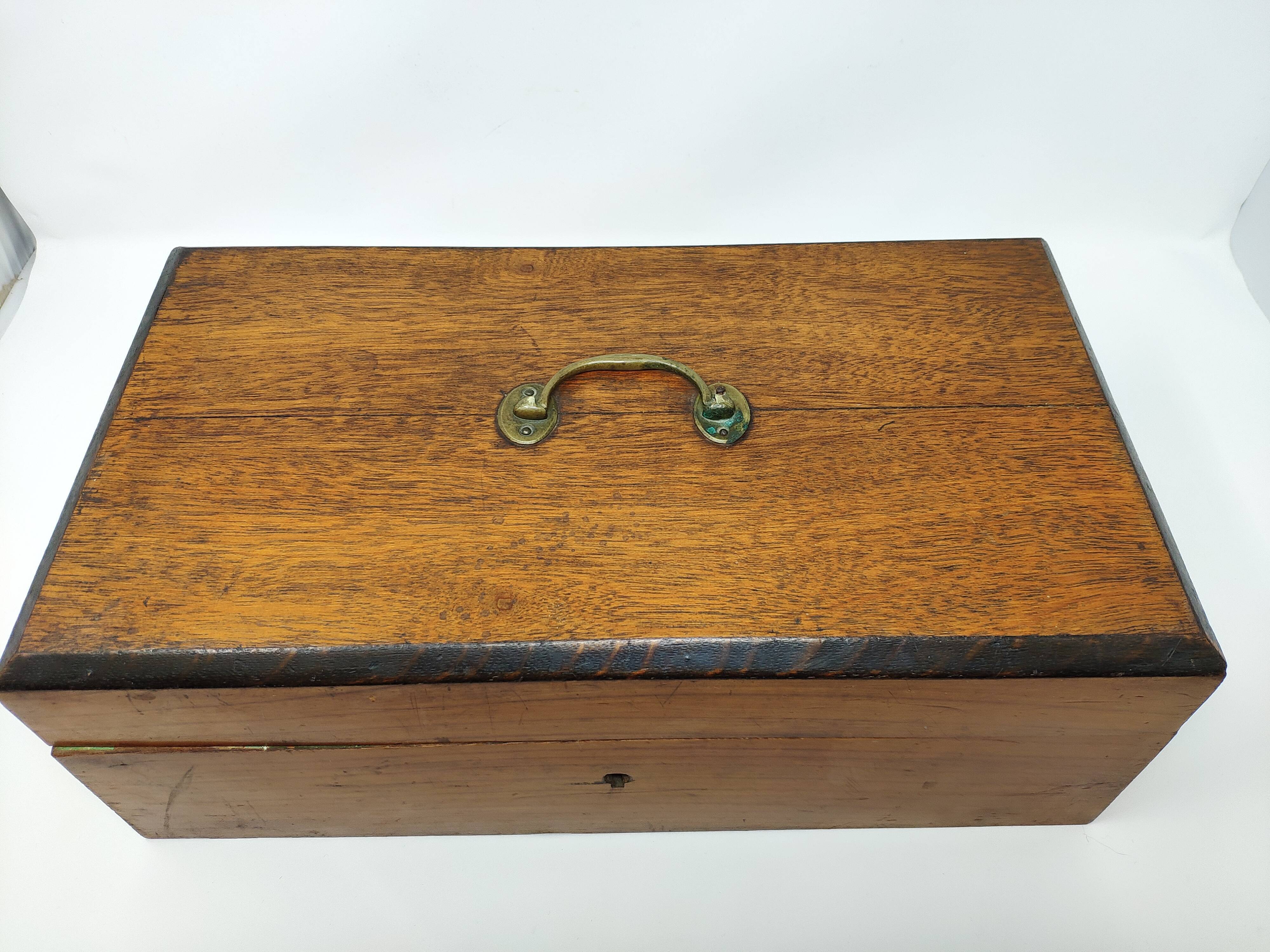 Antique wooden box