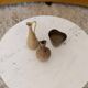 Collection of 3 ceramic vases by Gunnar Nylund Rörstrand Sweden, 1950s.