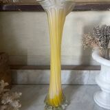 Murano 80's calla arum vase