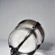 Small mute servant in vintage/old silver metal with 3 trays