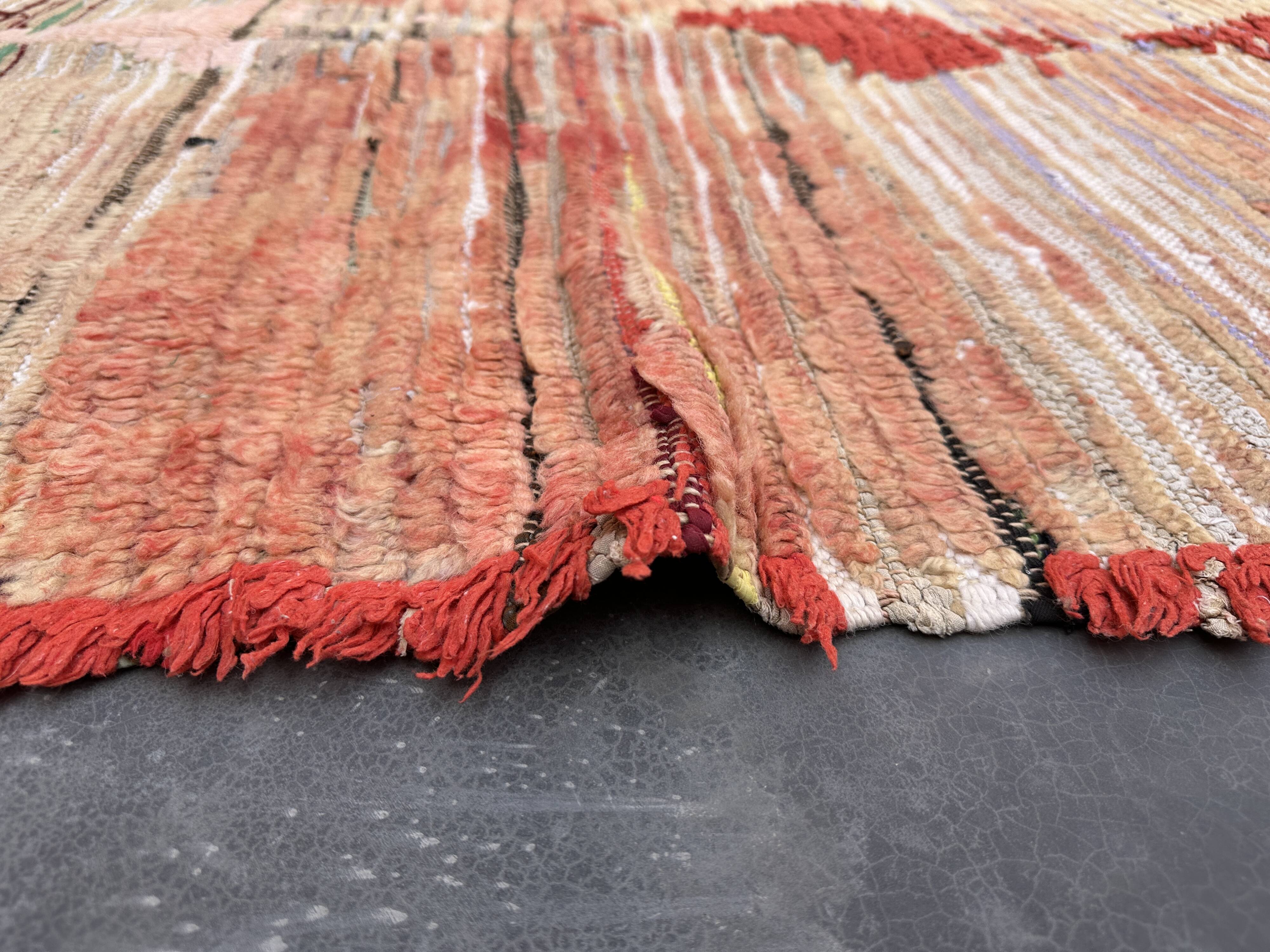 Boujad beige Moroccan rug - 135 x 234 cm