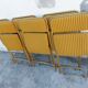 6 folding chairs Lafuma vintage 1970