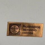 lampadaire laiton Falkensbergs Belysning - Suède années 50/60