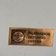 Falkensbergs Belysning brass floor lamp - Sweden 50s/60s