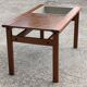 Vintage Scandinavian teak planter coffee table – 1960s