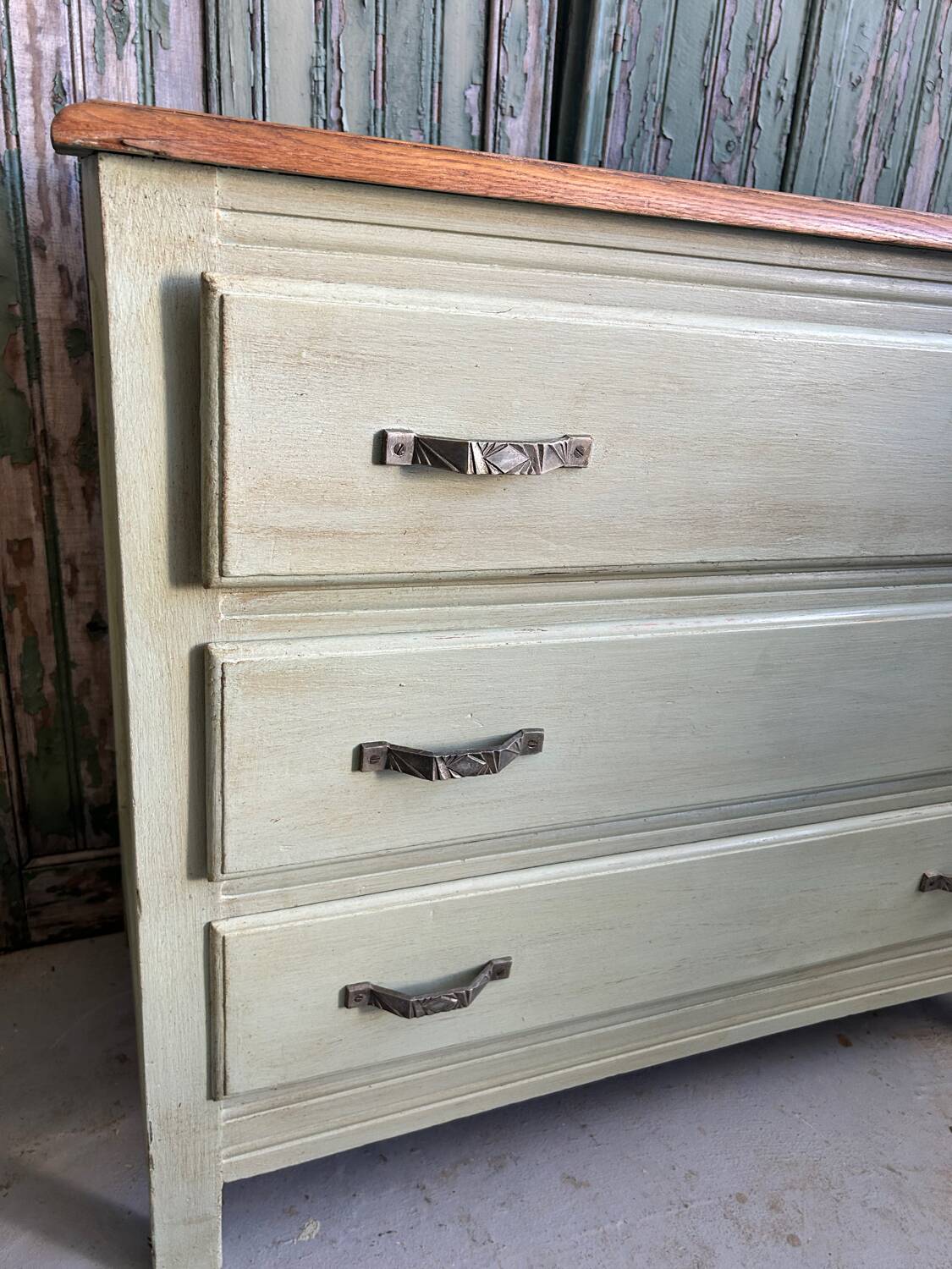 3-drawer chest of drawers in solid wood