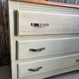 3-drawer chest of drawers in solid wood