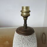 Jean Besnard Primavera style crisp ceramic lamp, 50s-60s