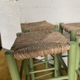 4 country bar stools