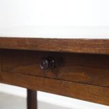 Antique Early 19th Century English 6-Person Dining Table with Walnut Top