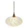 Speckled glass pendant light
