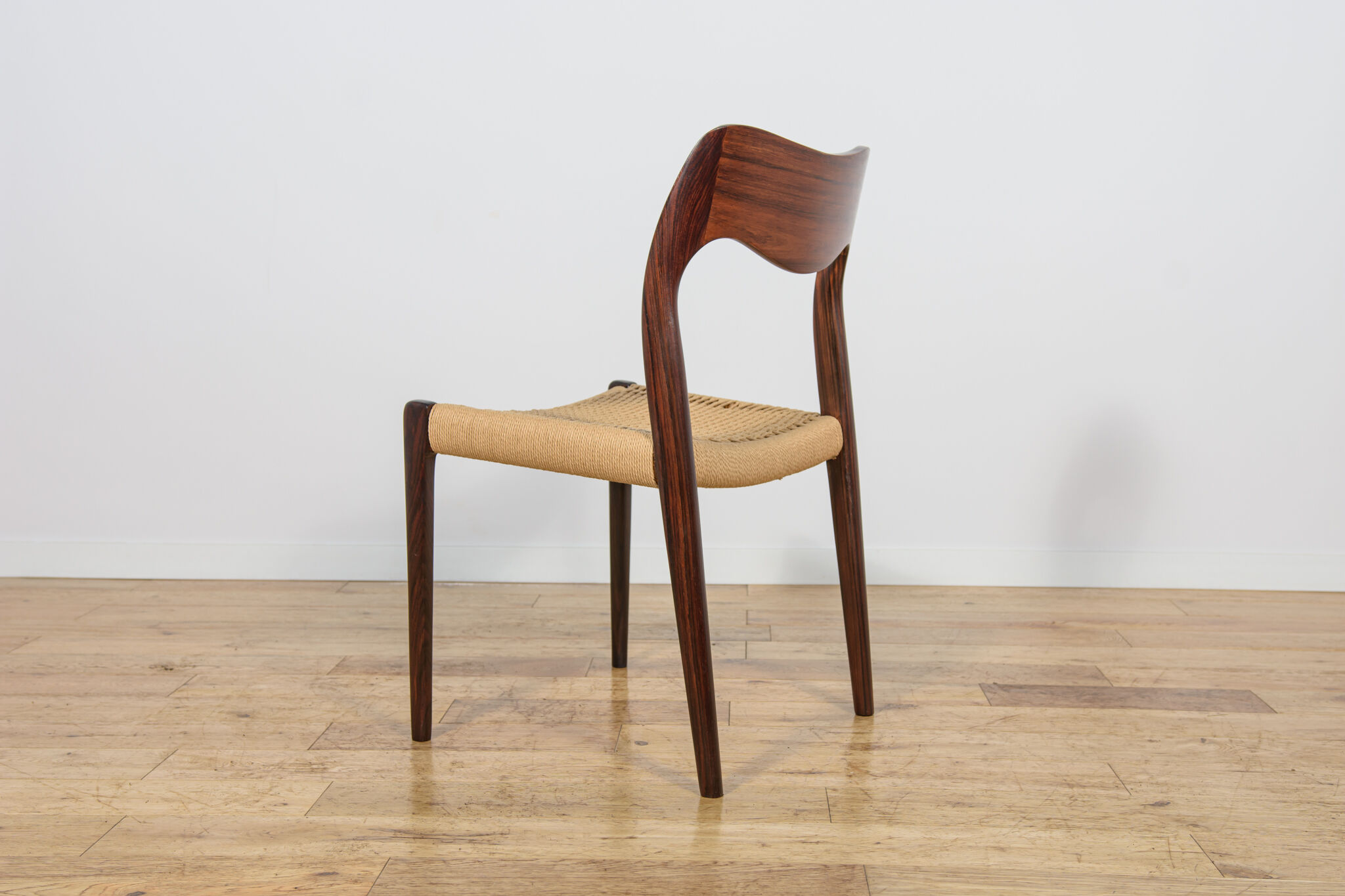 Chaises de salle à manger en palissandre modèle 71 de Niels Moller de J.L. Møllers, années 1960, ensemble de 4.
