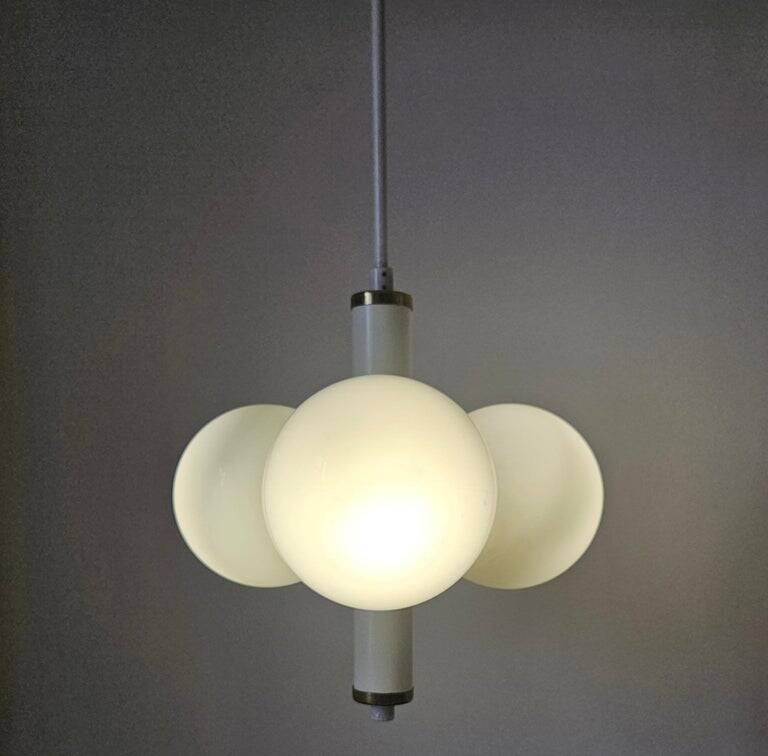 Rare Midcentury Space Age Chandelier Sputnik, Italy, 1970s