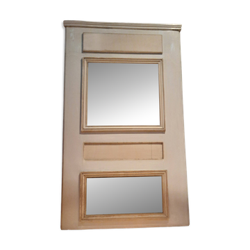 Trumeau de boiserie à  deux mirroirs