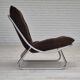 1970s, British design by Peter Hoyte, "Sling" lounge chair, corduroy, original condition.