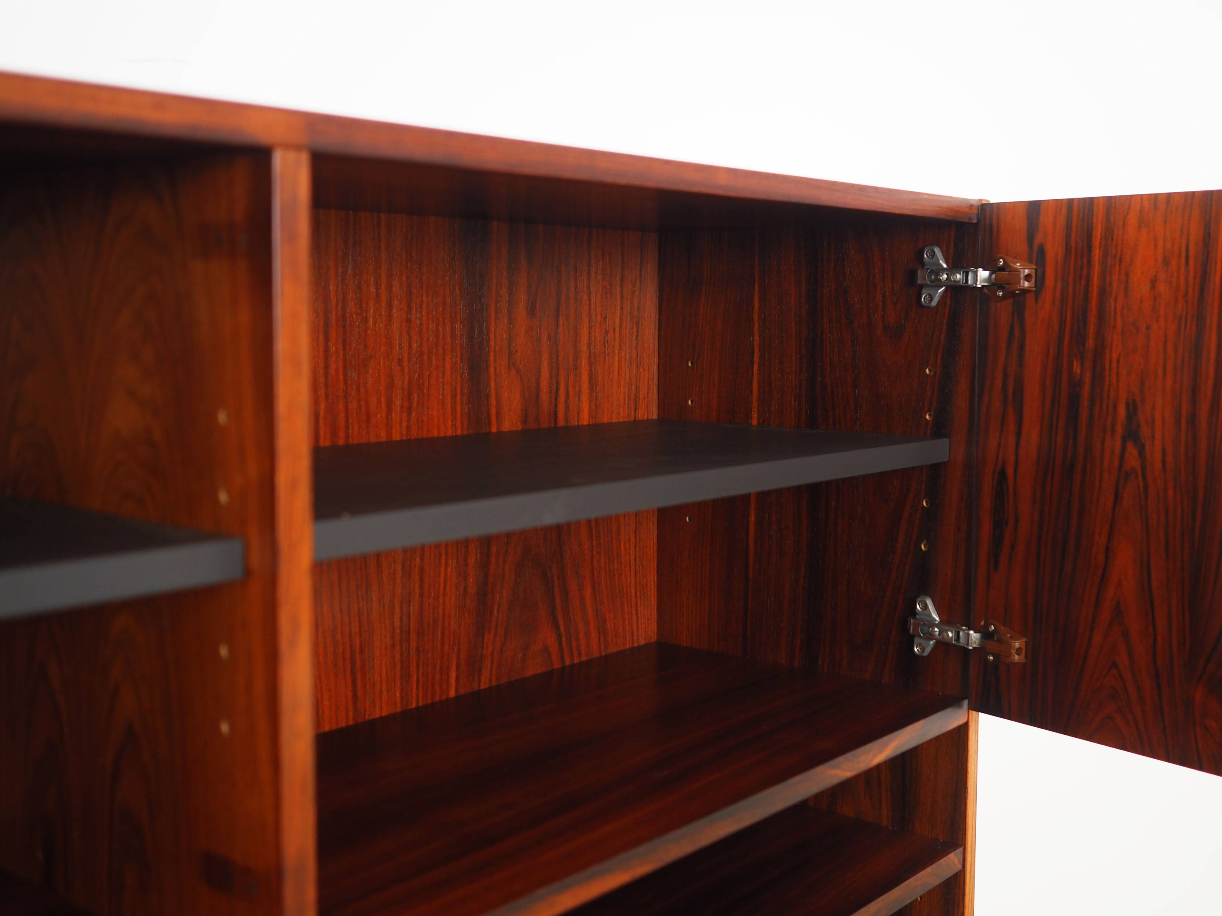 Danish rosewood highboard, 1970s