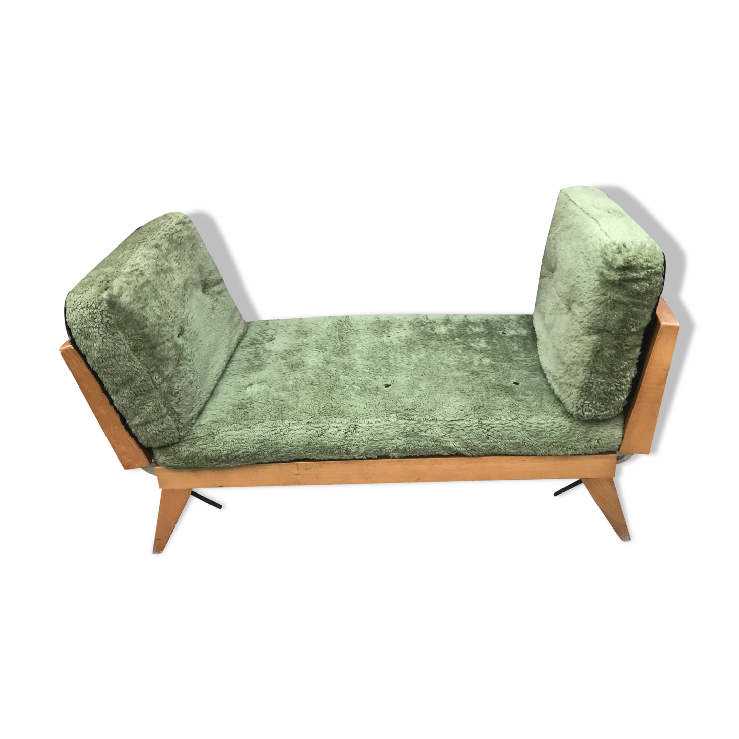 Day bed vintage compass feet