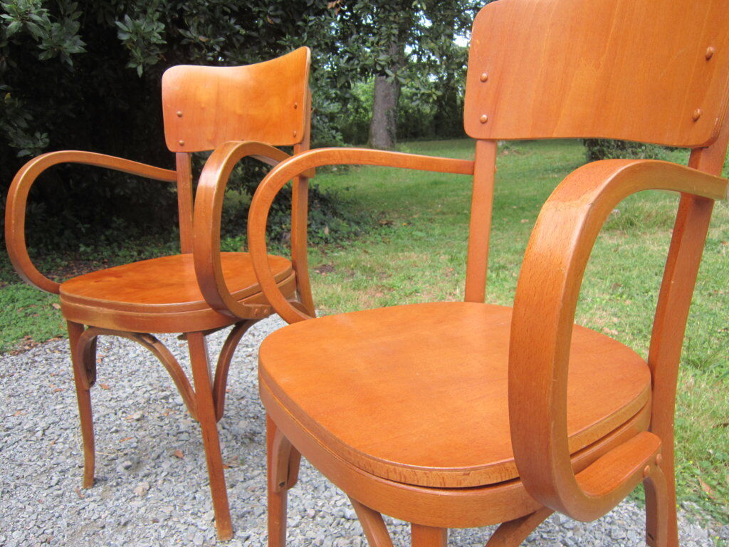 Pair of armchairs baumann