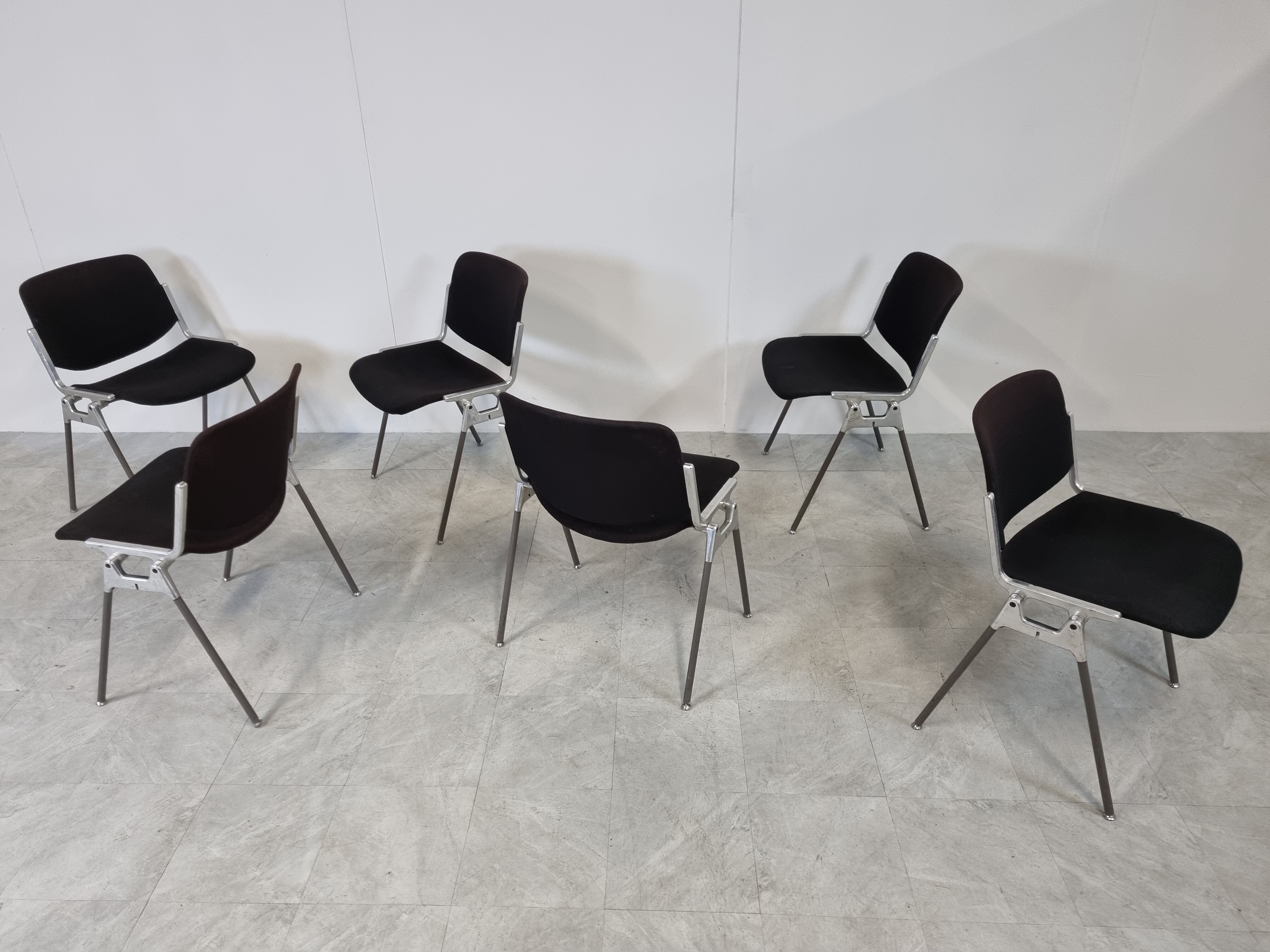 DSC 106 Side Chairs by Giancarlo Piretti for Castelli