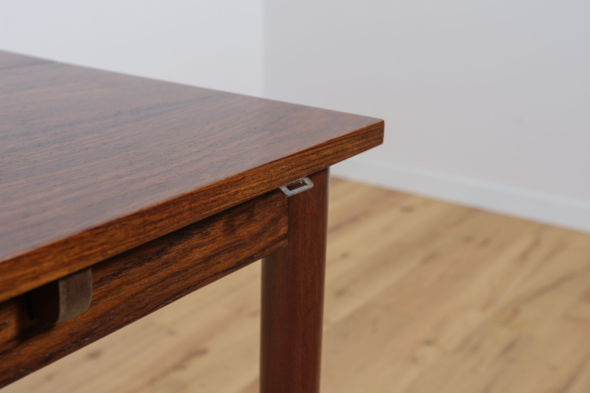 Table à manger danoise extensible en palissandre du milieu du siècle, années 1960